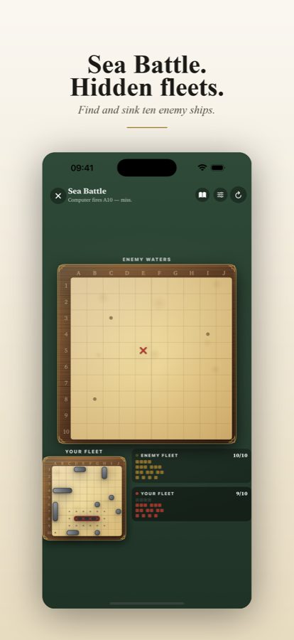 Boardalo's Sea Battle board